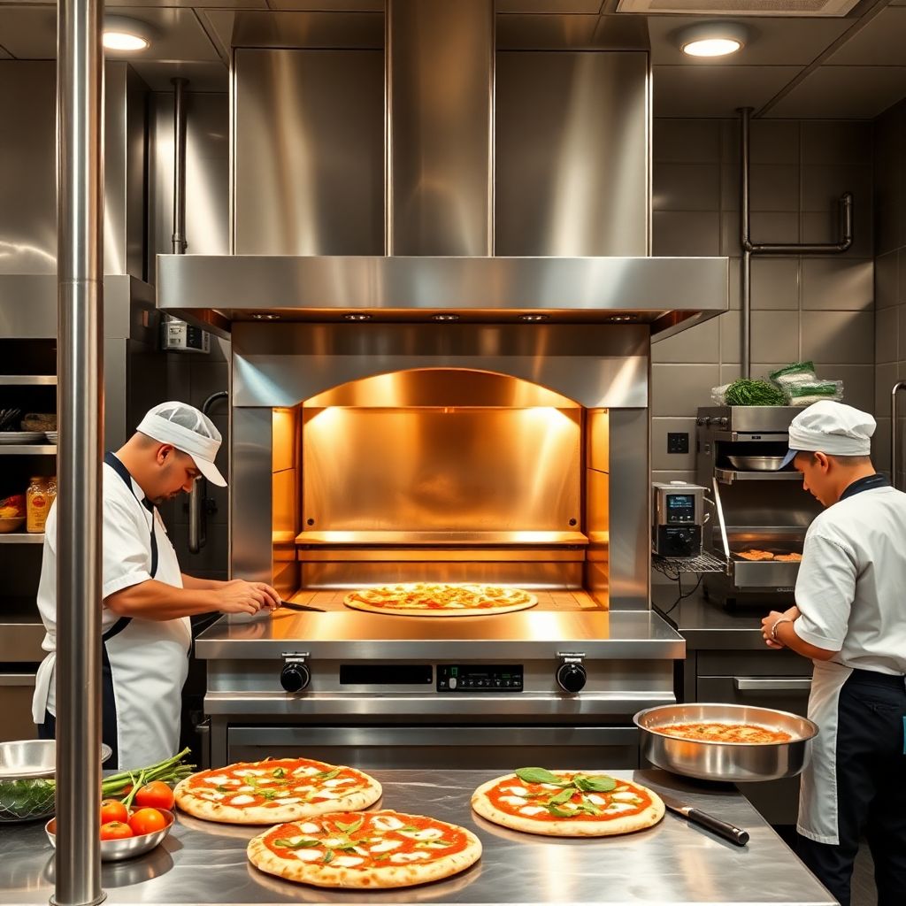 Horno Industrial para Pizza
